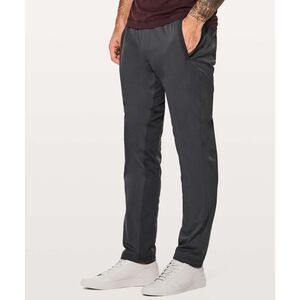 Men's Lululemon Great Wall Track Pant, Size S, Lined, Grey / Melanite